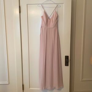 Dessy After Six 1514 Matte Chiffon Dress